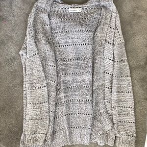 ABERCROMBIE KIDS GRAY CARDIGAN XL/16 ADULT S/M